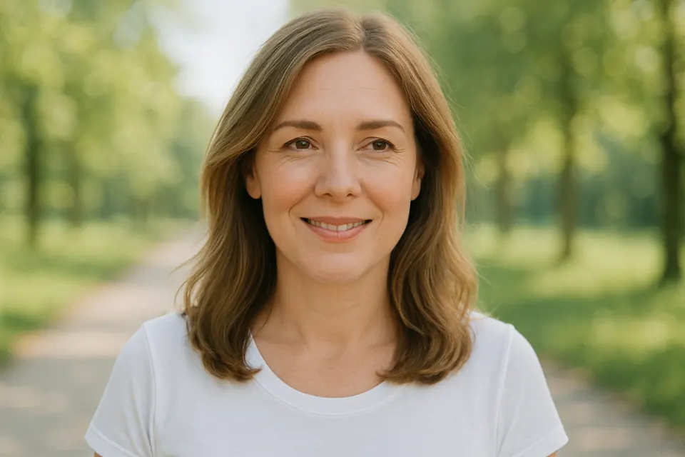 Woman in her 40s