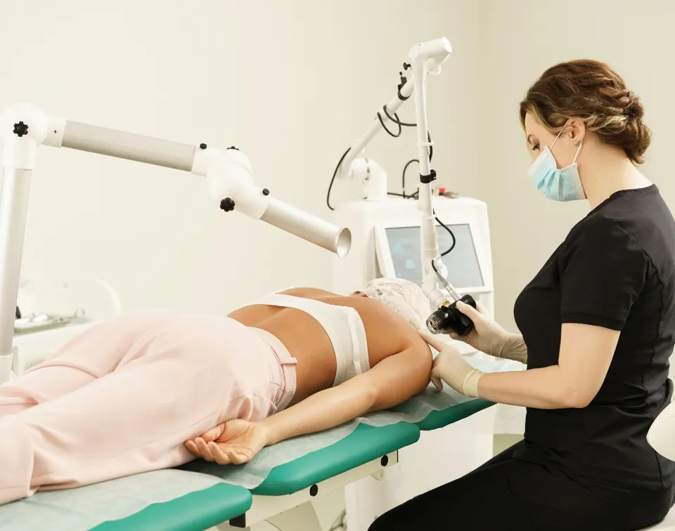 Radiant, even skin after Erbium YAG laser skin resurfacing